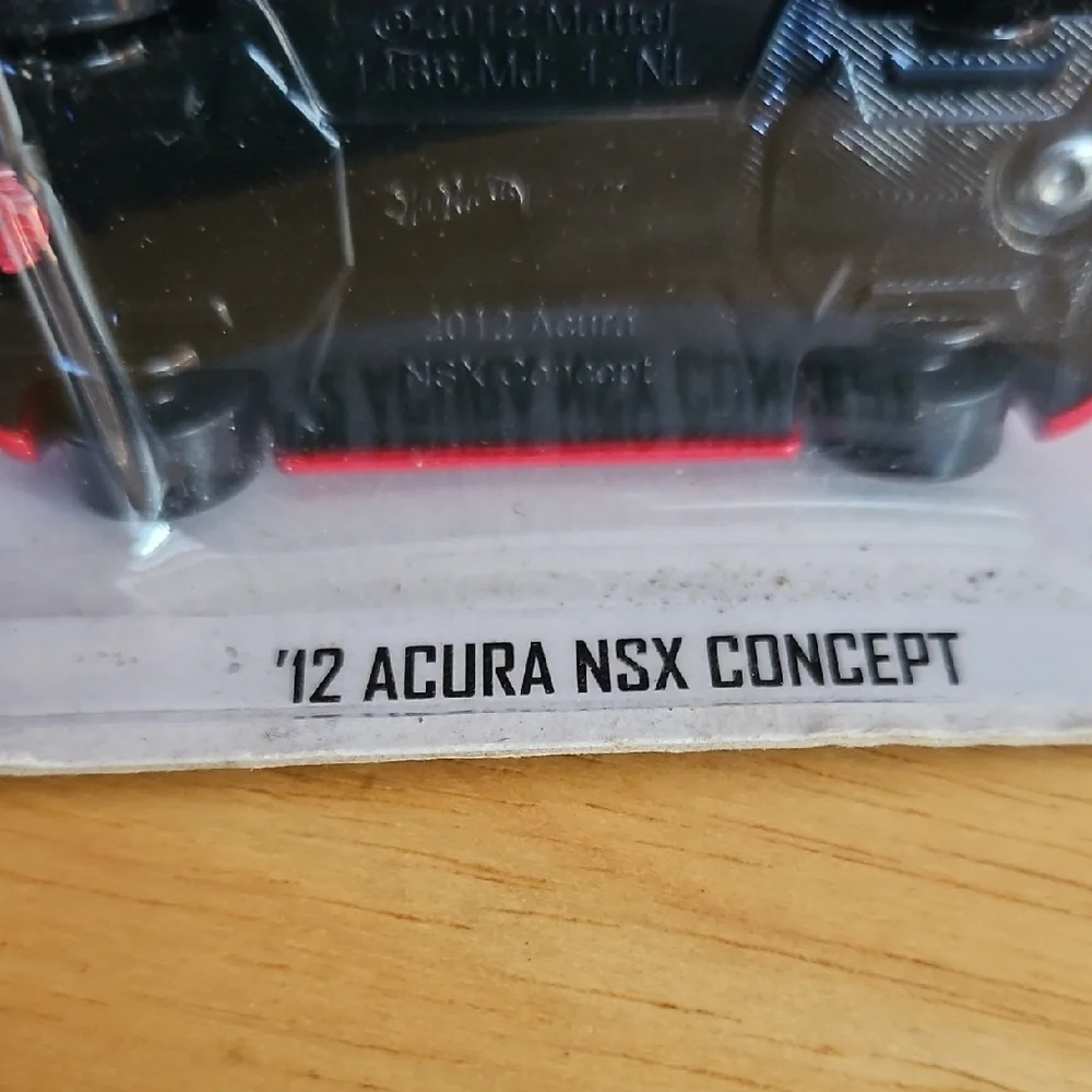 HOTWHEELS Red '12 Acura NSX Concept Toy Car